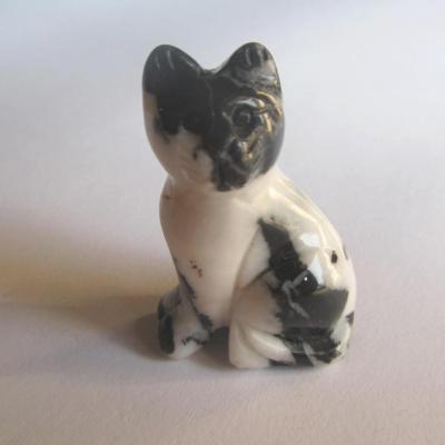 Figure chat jaspe zèbre