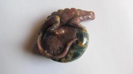 Figure lézard agate