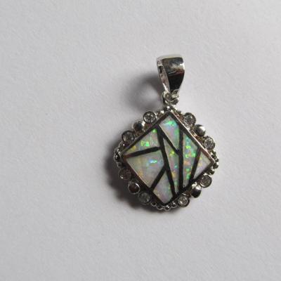 Pendentif topaze opale
