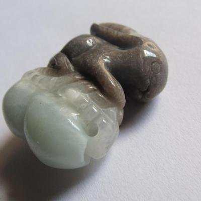 Pendentif lapin amazonite