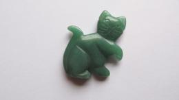 Pendentif chat aventurine