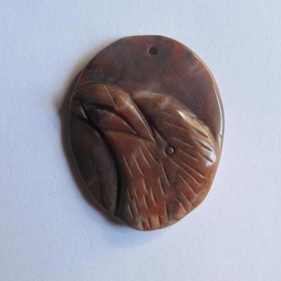 Pendentif aigle agate