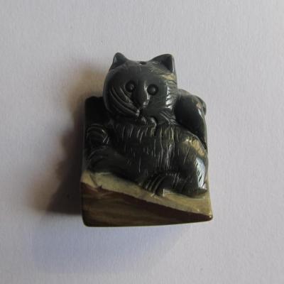 Pendentif chat jaspe succor creek