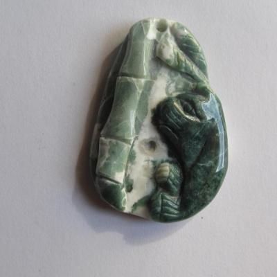 Pendentif chat agate