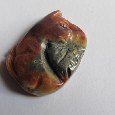 Pendentif chat agate