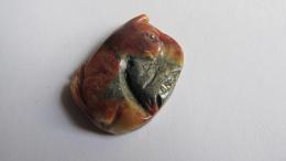 Pendentif chat agate