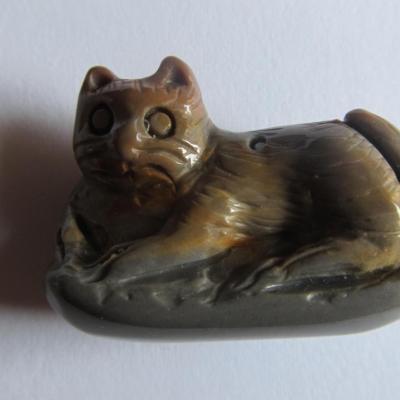 Pendentif chat jaspe succor creek
