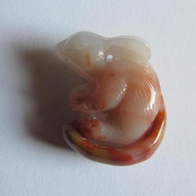 Pendentif lapin agate