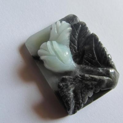 Pendentif fleur amazonite