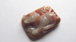 Pendentif chat agate