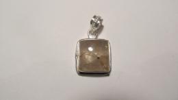 Pendentif quartz rutile